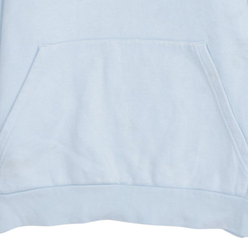 Adidas Girls Blue Pullover Hoodie XL 15-16 Years Logo Hooded Sweatshirt