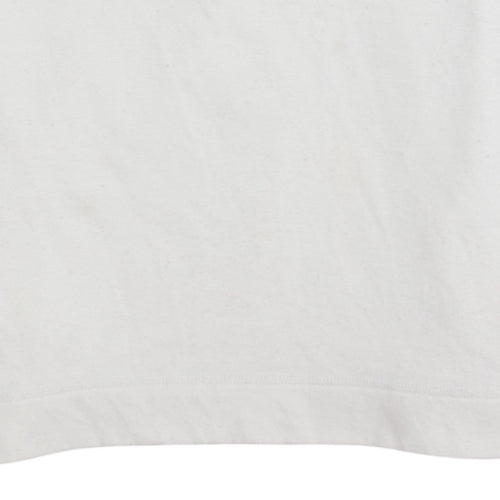Reebok Essentials Women's White Size 12 Crew Neck Sweatshirt