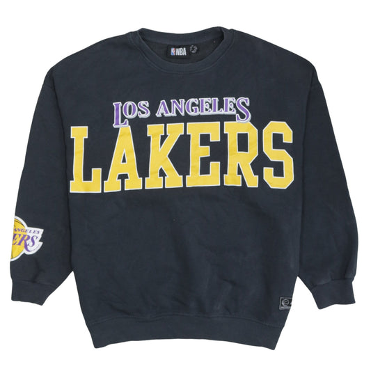 NBA Los Angeles Lakers Womens Black Medium Pullover Sweatshirt