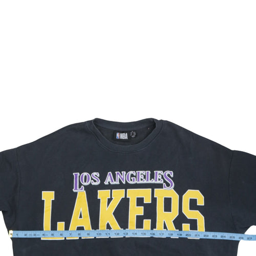 NBA Los Angeles Lakers Womens Black Medium Pullover Sweatshirt