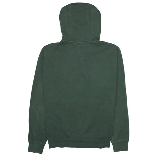 Nike Men's Green Full Zip Fleece Hoodie M Regular Fit