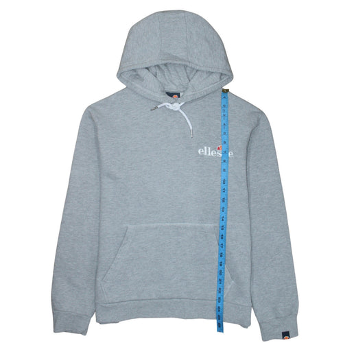 Ellesse Womens Grey Pullover Hoodie UK 18 Cotton Blend Casual
