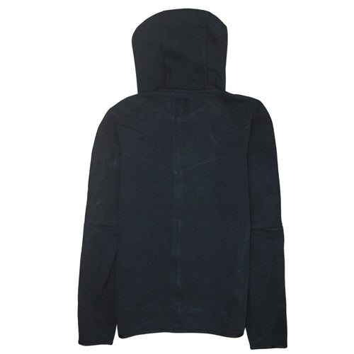 Nike Men's Black Full Zip Fleece Hoodie Small Tall