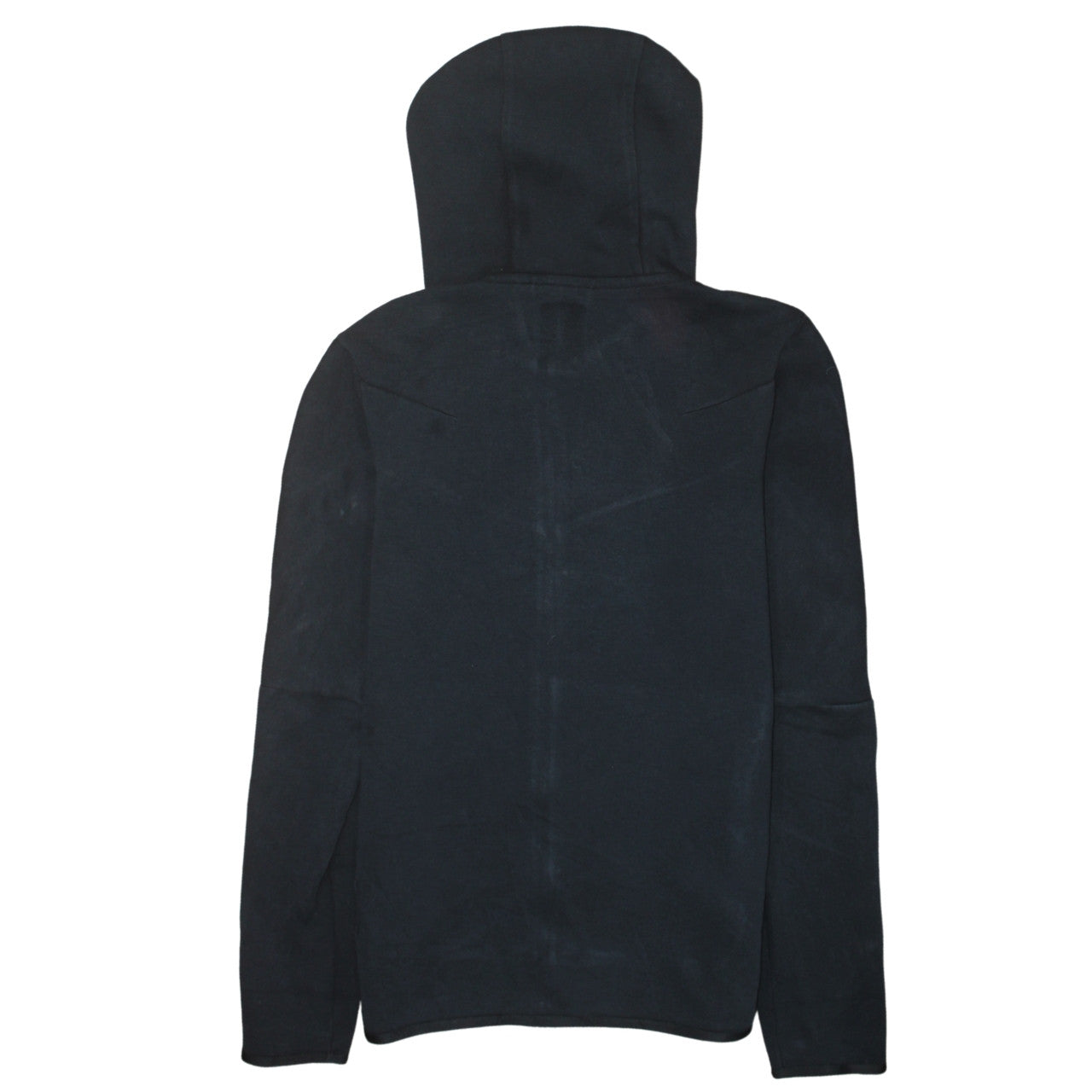 Nike Men's Black Full Zip Fleece Hoodie Small Tall