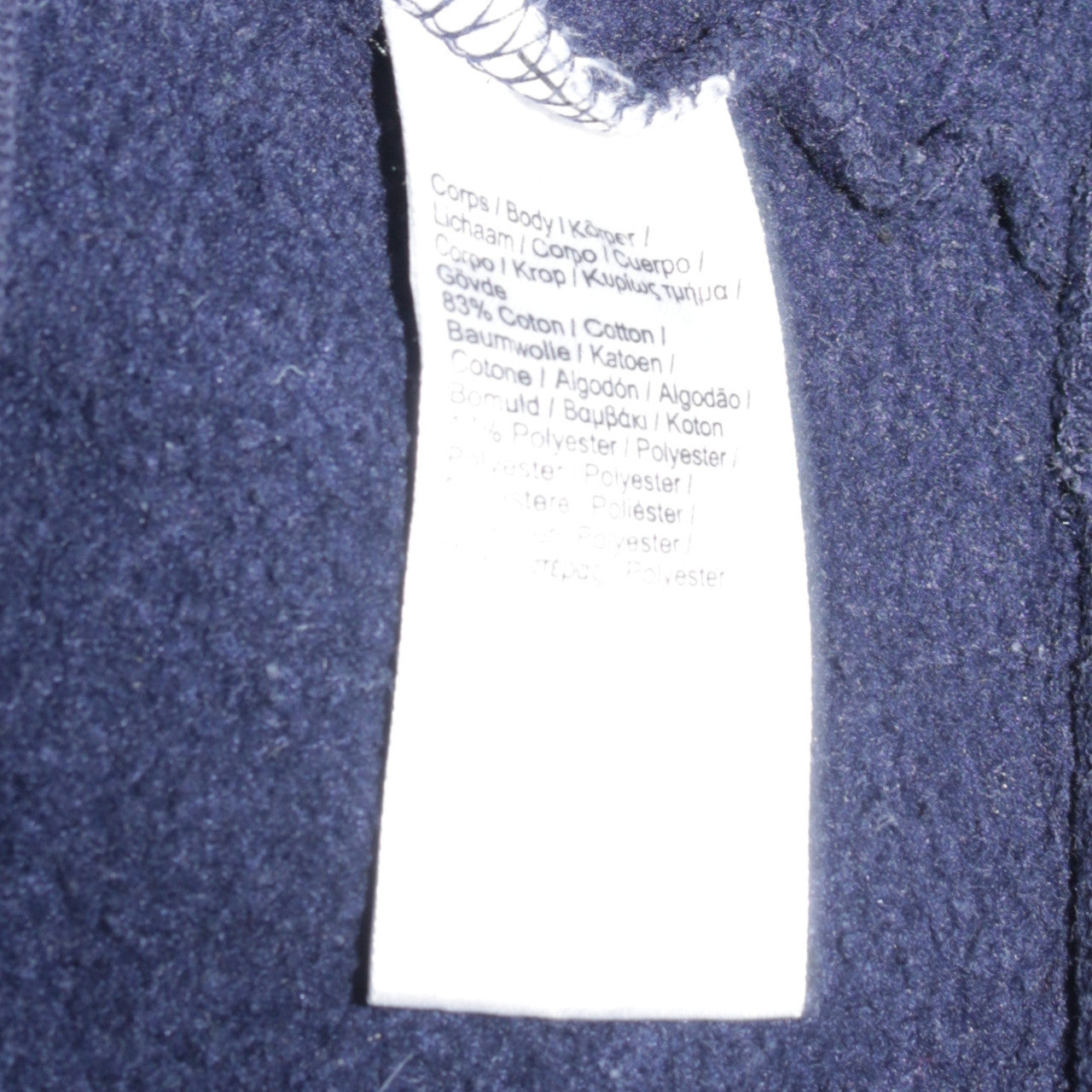 Lacoste Men's Blue Crew Neck Sweatshirt Size S Regular Fit