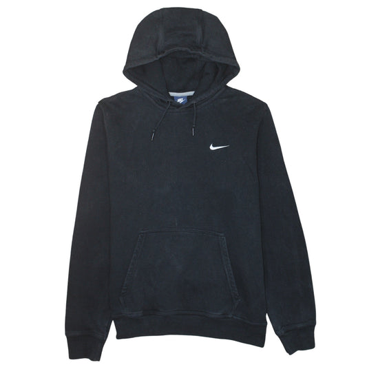 Nike Men's Black Pullover Hoodie L Regular Fit Fleece Sportswear
