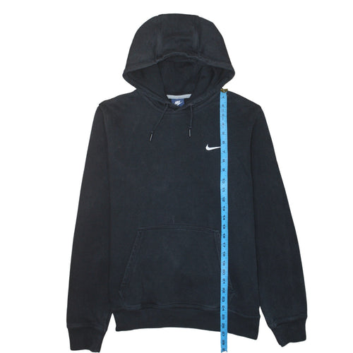 Nike Men's Black Pullover Hoodie L Regular Fit Fleece Sportswear