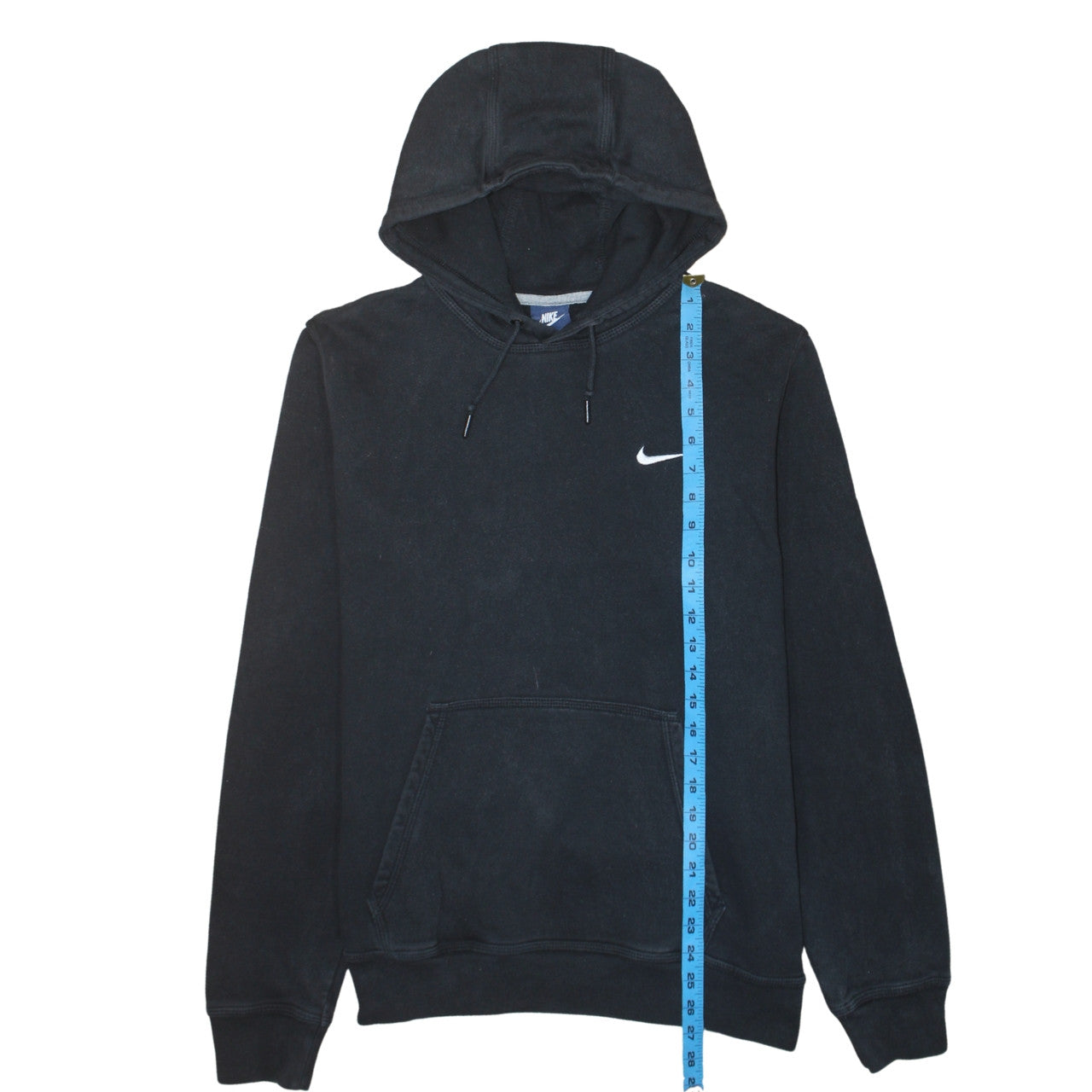 Nike Men's Black Pullover Hoodie L Regular Fit Fleece Sportswear