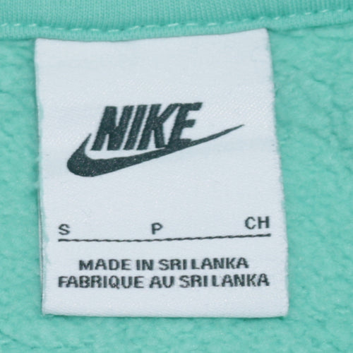 Nike Men's Mint Green Small Pullover Hoodie Sweatshirt