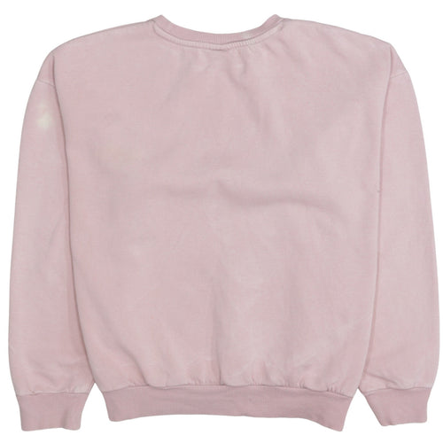 Puma Women's Pink Crew Neck Pullover Sweatshirt Size L