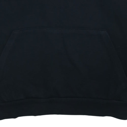 Puma Women's Black Medium Pullover Hoodie Gold Logo