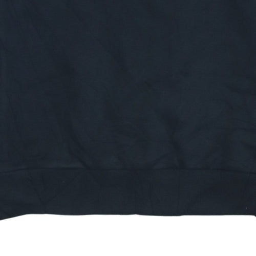 Calvin Klein Men's Black 1/4 Zip Fleece Sweatshirt Size M