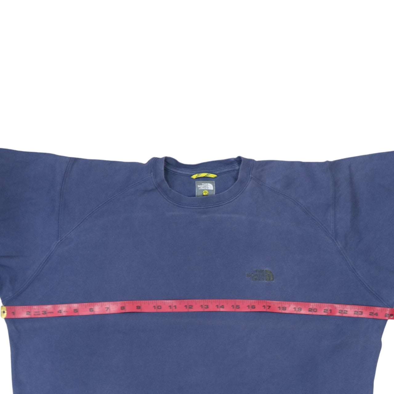 The North Face Men's Blue Cotton Crew Neck Short Sleeve T-Shirt Size M