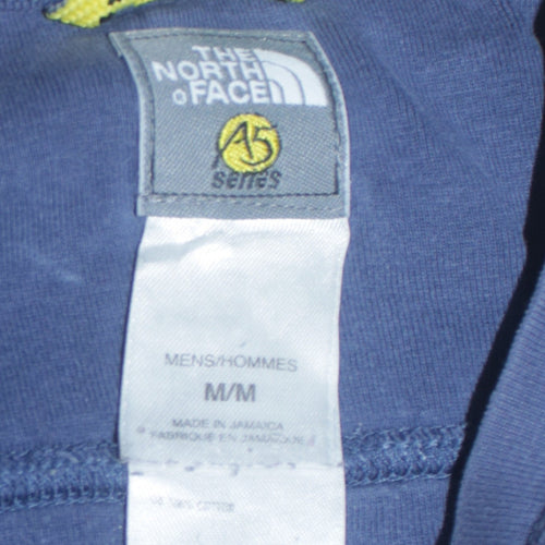 The North Face Men's Blue Cotton Crew Neck Short Sleeve T-Shirt Size M