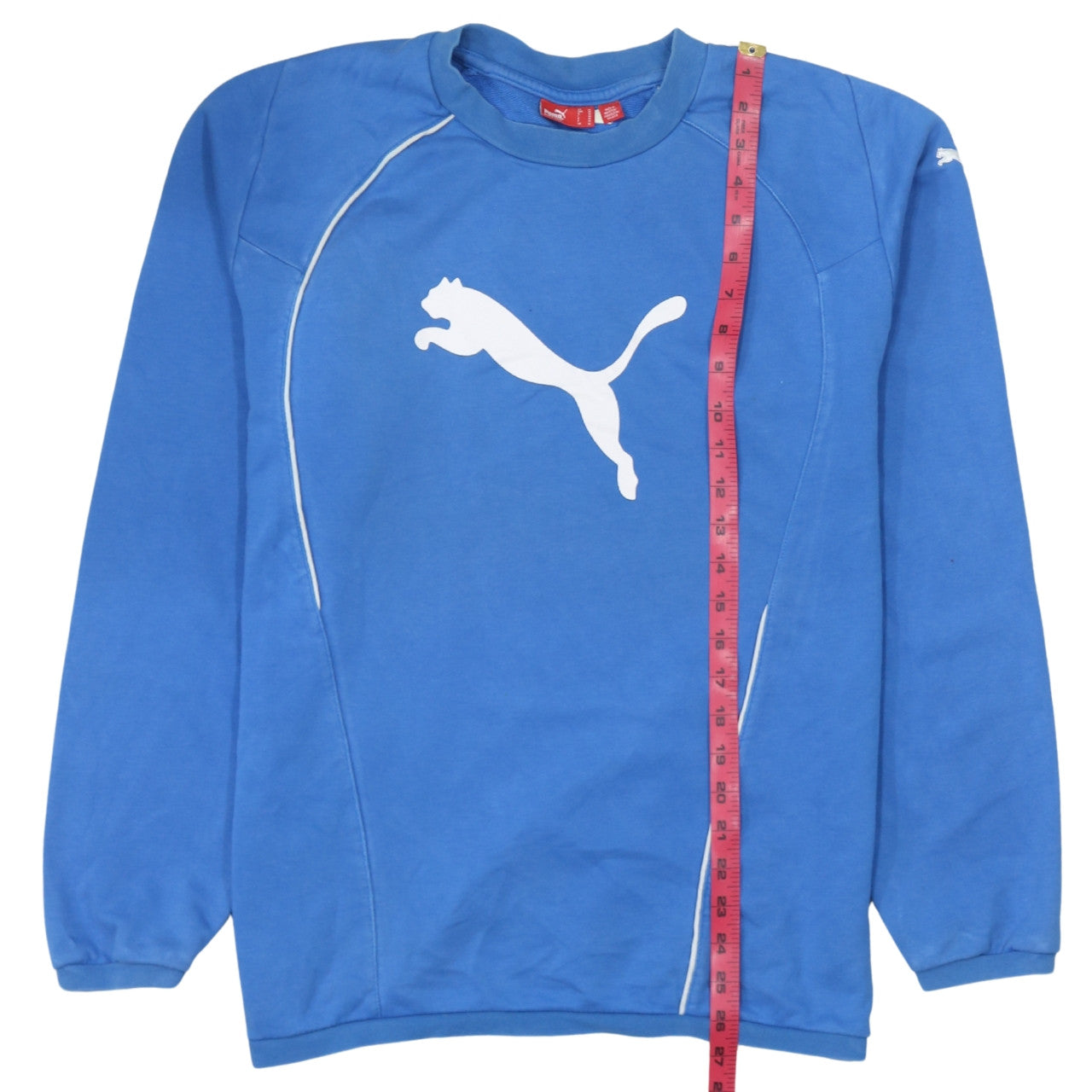 Puma Men Blue XL Pullover Sweatshirt Scuderia Ferrari Graphic Sports