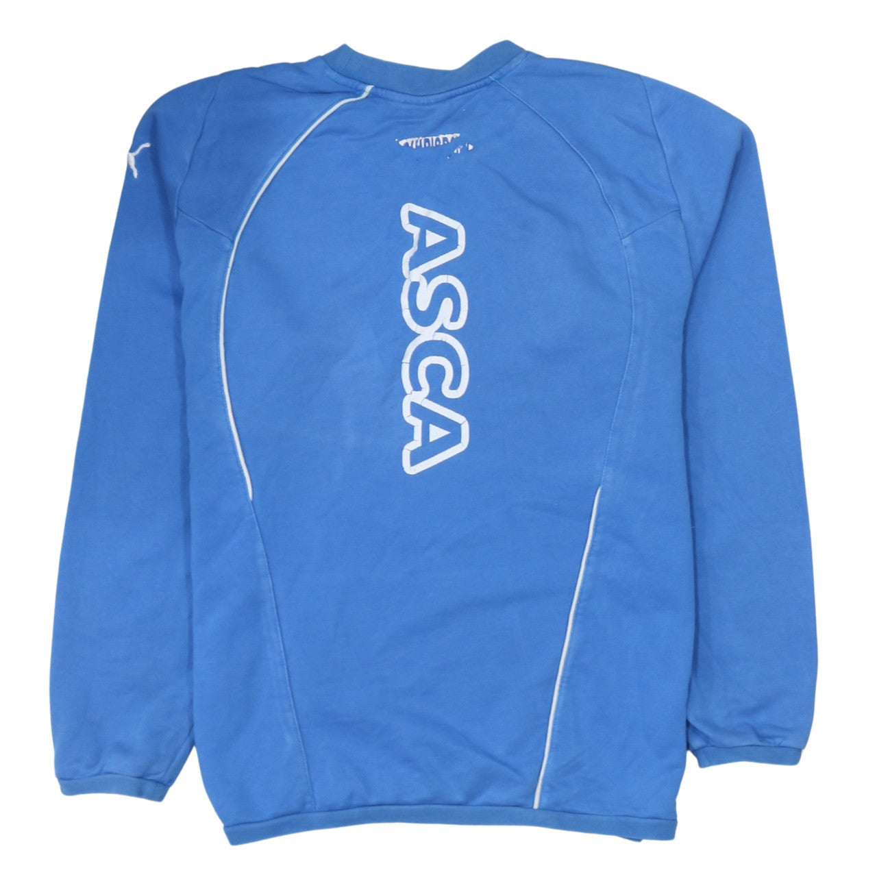 Puma Men Blue XL Pullover Sweatshirt Scuderia Ferrari Graphic Sports
