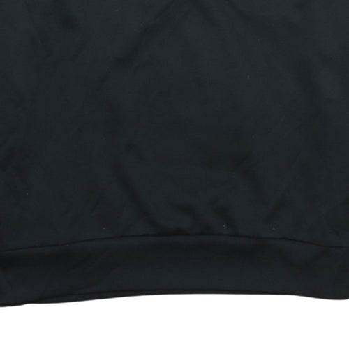 Joma Boys Black 1/4 Zip Pullover Sweatshirt Racing795 Medium