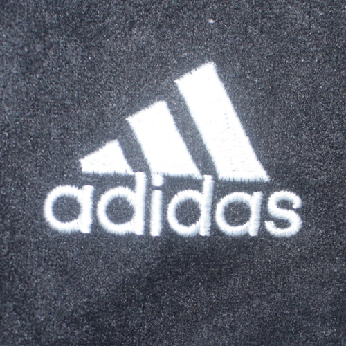 Adidas Men's Black Medium Track Jacket Full Zip Sportswear