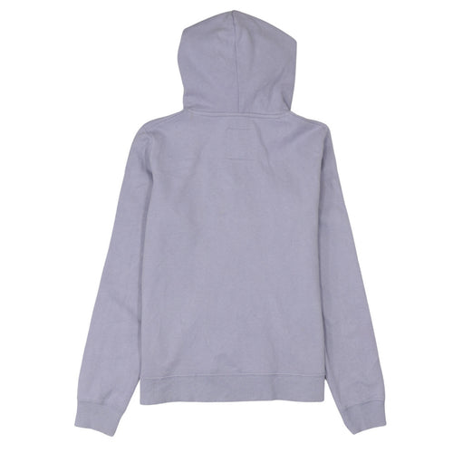 Hollister Women’s Lilac Hoodie Small Pullover Embroidered Logo Cotton Blend