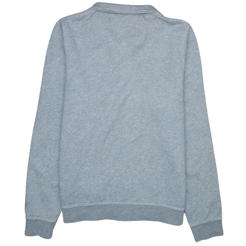 Nike Men's Grey L Track Jacket Full Zip Sports Fleece