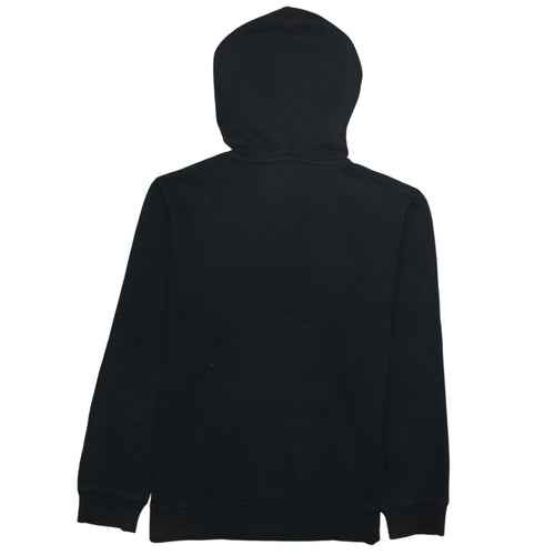 Champion Boys Black Pullover Hoodie L Cotton Blend Logo Athletic Sweatshirt