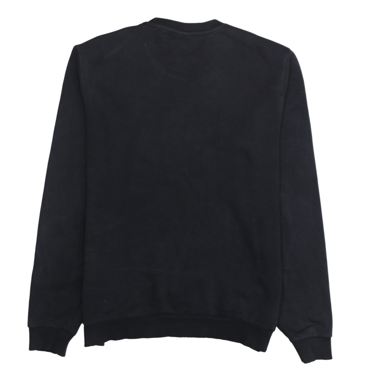 Reebok Men Black M Pullover Sweatshirt Crew Neck Logo Fleece