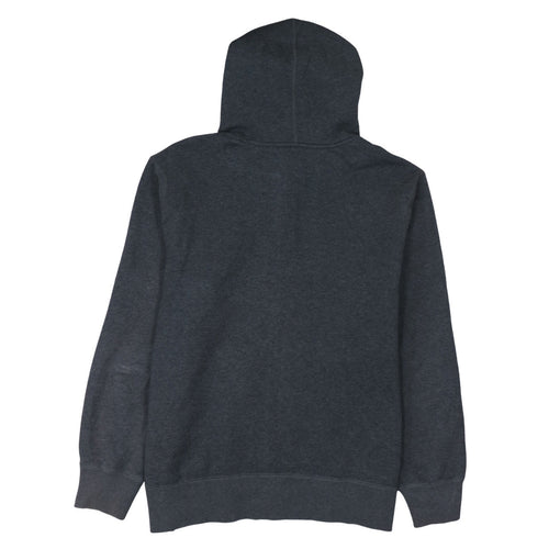 Nike Men's Grey Full Zip Hoodie XL Cotton Blend Sportswear