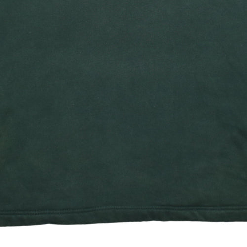 Tommy Jeans Women's Green 1/4 Zip Pullover Sweatshirt Size S