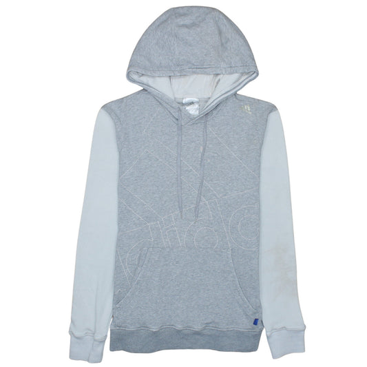 adidas Men's Grey Pullover Hoodie M Regular Fit Sportswear
