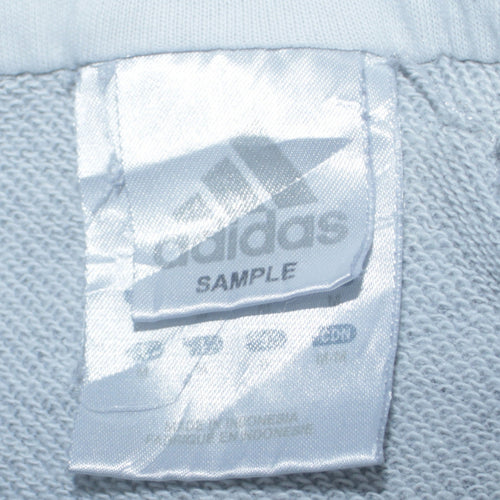 adidas Men's Grey Pullover Hoodie M Regular Fit Sportswear