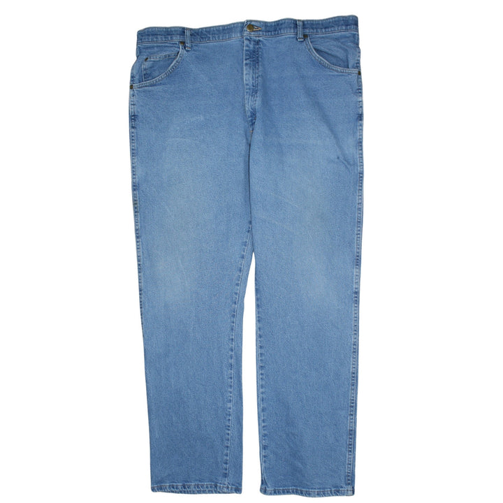 Wrangler Men's Blue Regular Fit Straight Jeans 42x32 Denim