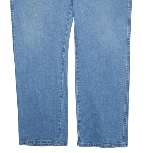 Wrangler Men's Blue Regular Fit Straight Jeans 42x32 Denim
