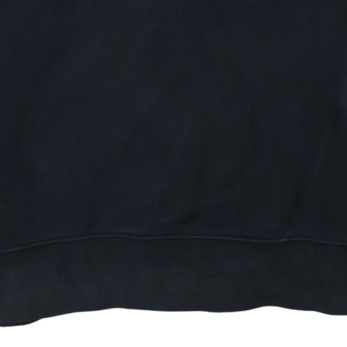 Nike Boys Black 'Just Do It' Fleece Pullover Sweatshirt Size S