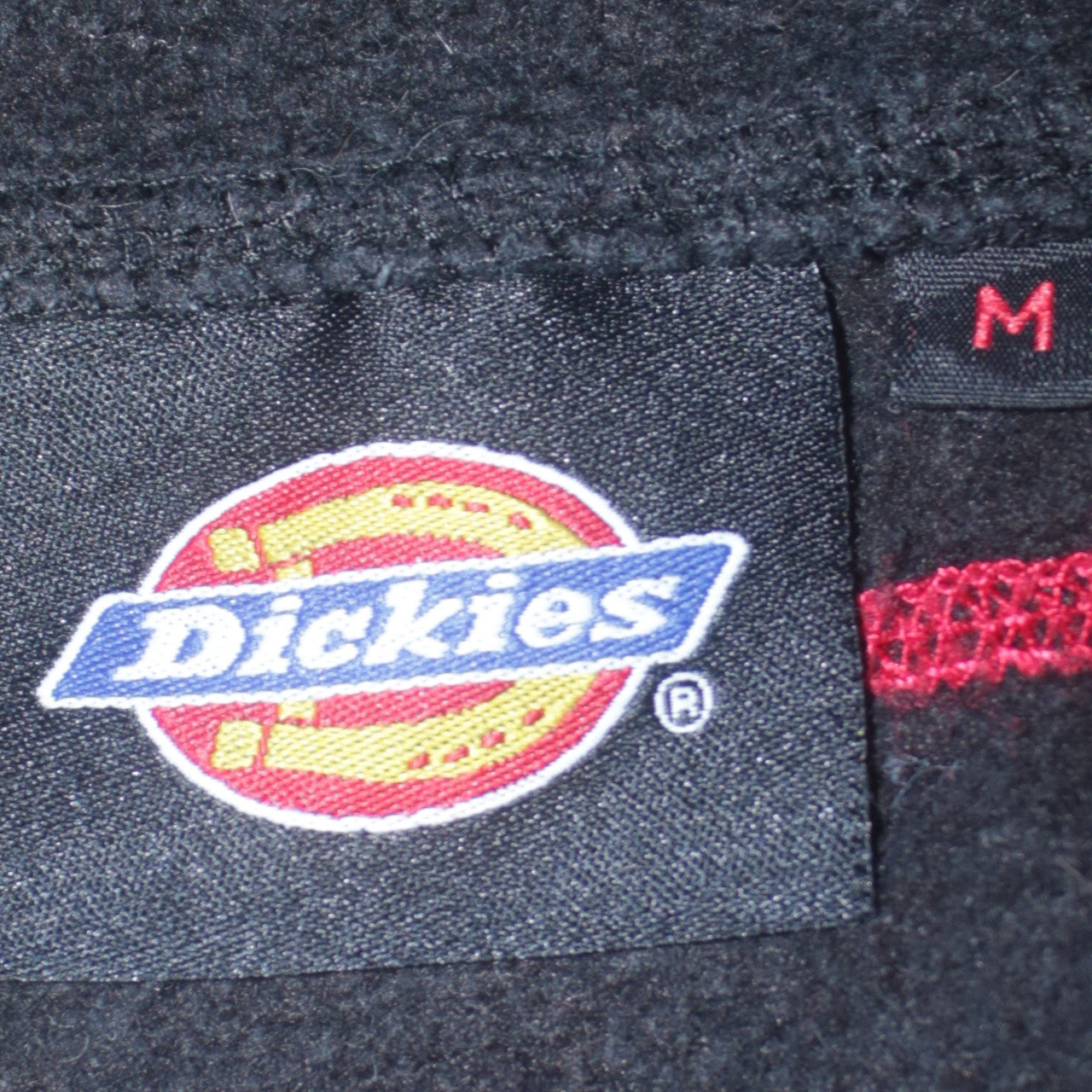 Dickies Men's Black Pullover Hoodie Medium Graphic Logo Fleece