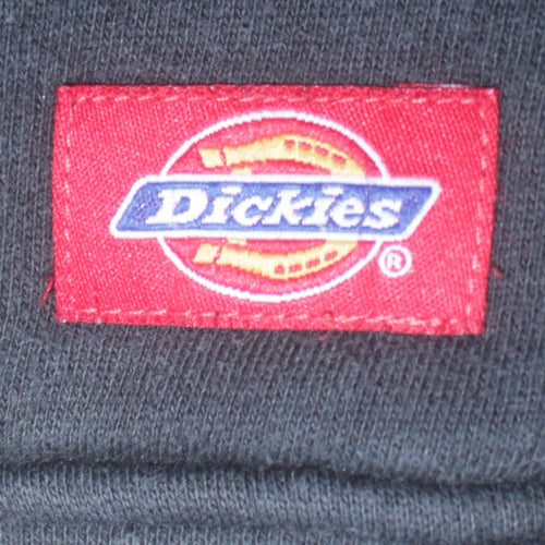 Dickies Men's Black Pullover Hoodie Medium Graphic Logo Fleece