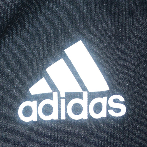 Adidas Men's Black S Track Jacket Full Zip Lightweight Activewear