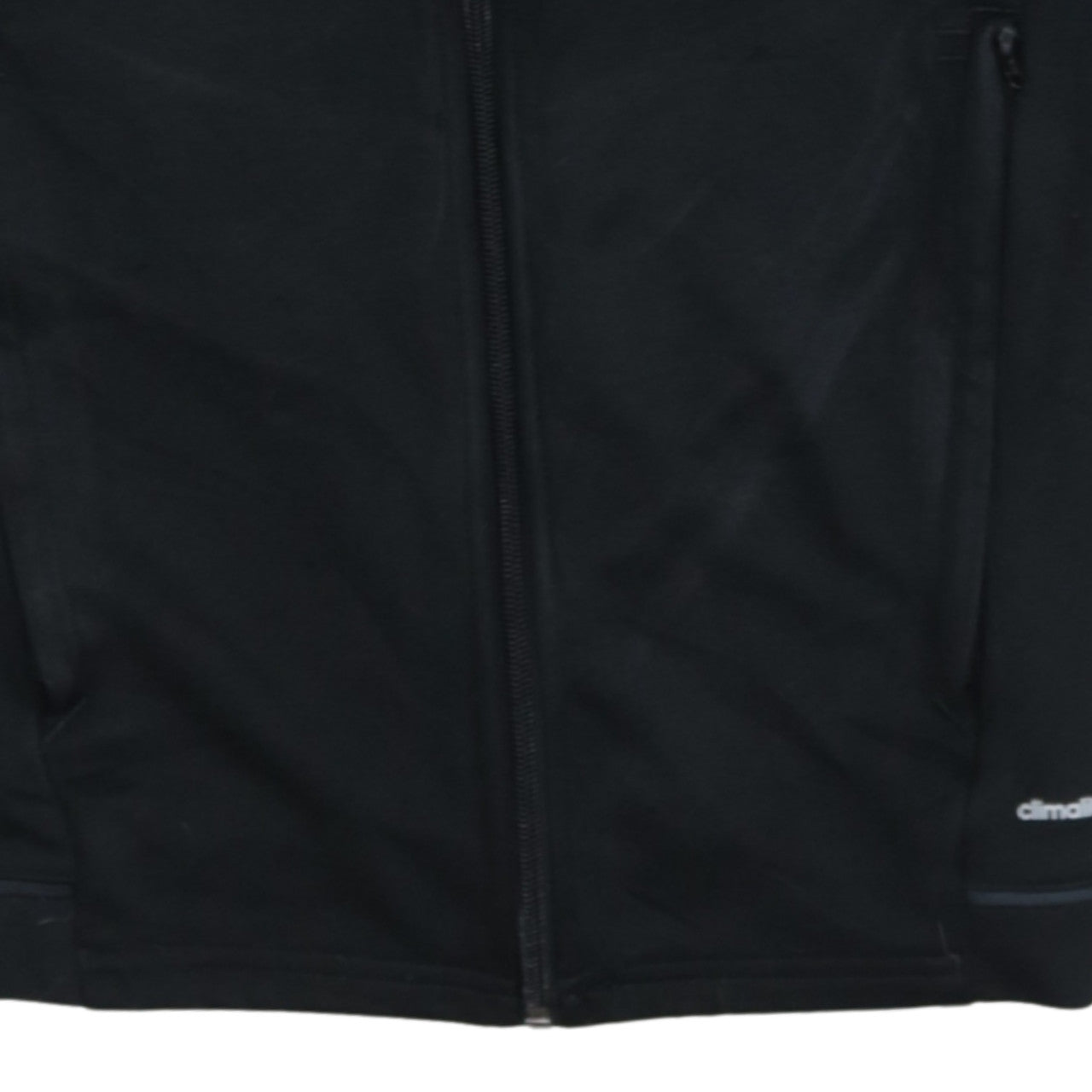 Adidas Men's Black S Track Jacket Full Zip Lightweight Activewear
