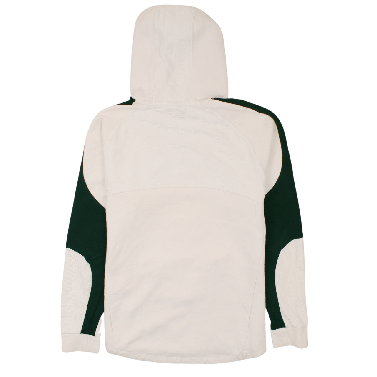 Puma Men's Beige Pullover Hoodie L Logo Sportswear