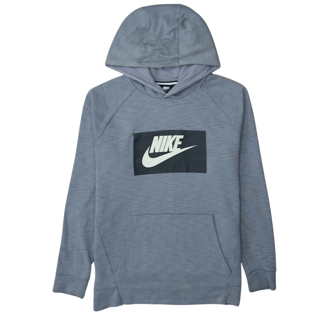 Nike Men's Grey Pullover Hoodie L Lightweight Sportswear