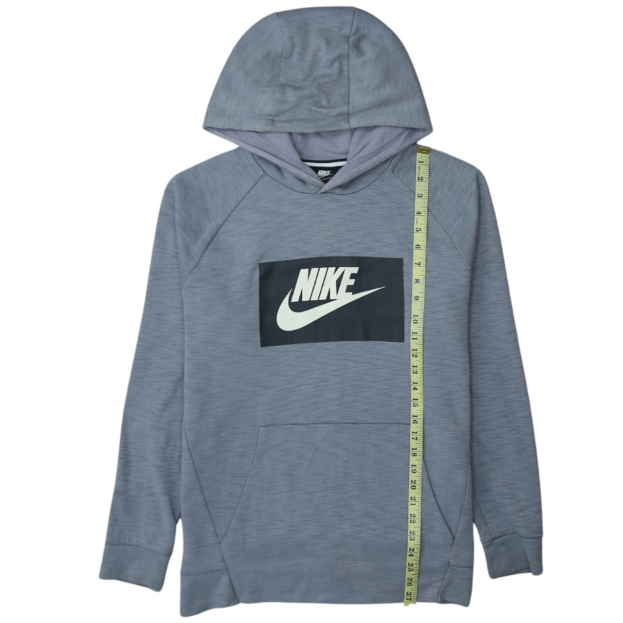 Nike Men's Grey Pullover Hoodie L Lightweight Sportswear