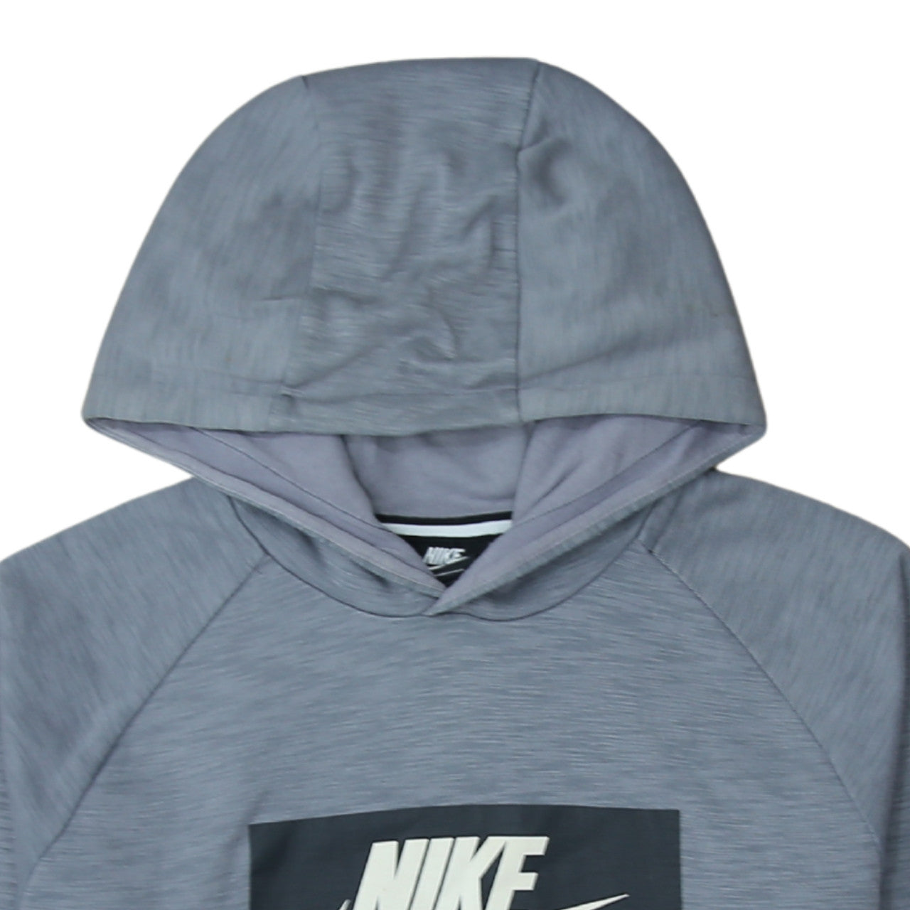 Nike Men's Grey Pullover Hoodie L Lightweight Sportswear