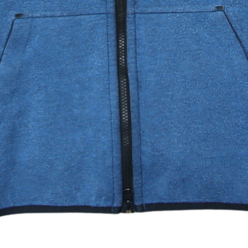 Nike Men's Blue Full Zip Hoodie Size S Regular Fit Sportswear