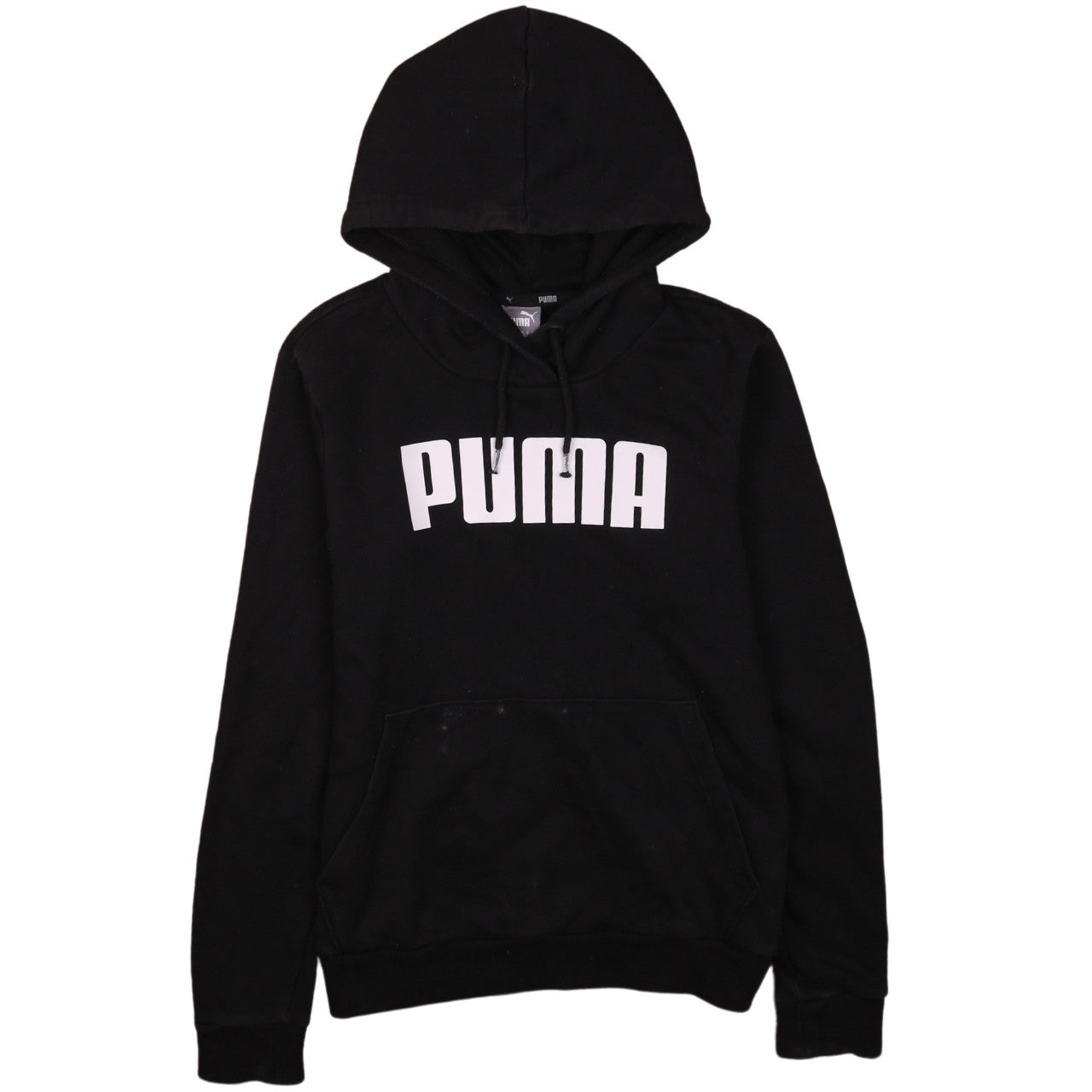 Puma Womens Black Size 10 Pullover Hoodie Sweatshirt