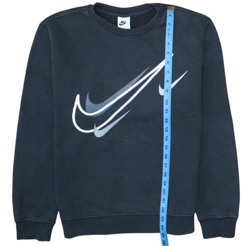 Nike Men's Black Graphic Pullover Sweatshirt Size S
