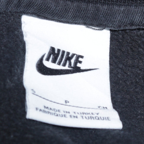 Nike Men's Black Graphic Pullover Sweatshirt Size S