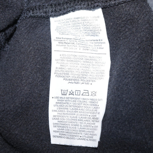 Nike Men's Black Graphic Pullover Sweatshirt Size S