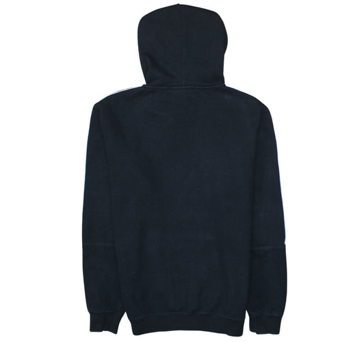 Champion Men's Black Small Pullover Hoodie with Logo Trim
