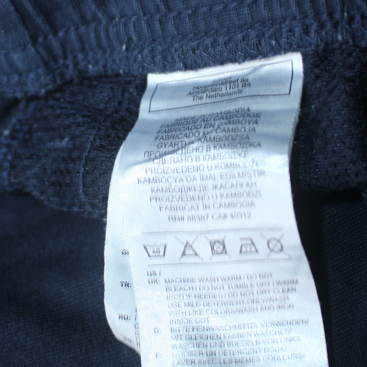 Adidas Men's Blue Jogger Activewear Trousers Size L