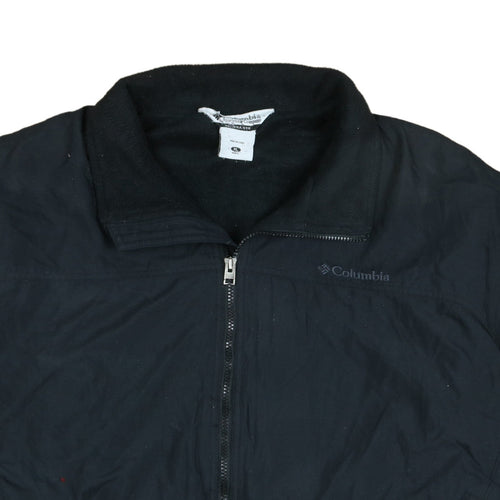 Columbia Men's Black XL Full Zip Lightweight Bomber Jacket