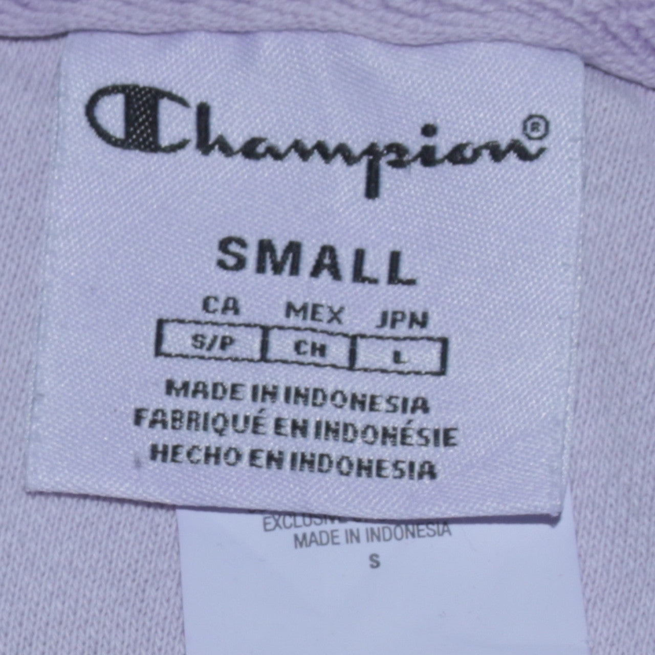 Champion Men's Pink Pullover Hoodie Small Embroidered Logo